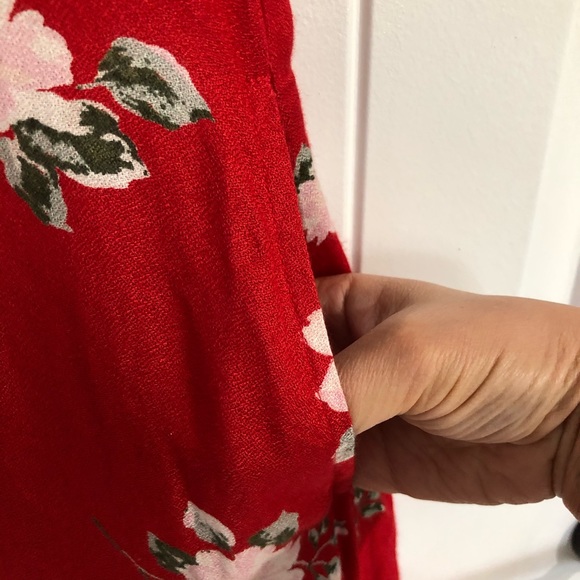 NWT Volcom Now or Now Short-Sleeve Floral Dress - Picture 10 of 11